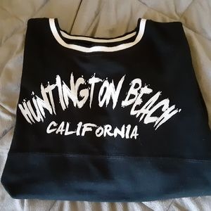 Black and white long sleeve